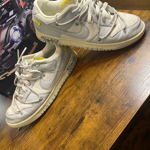 Nike Dunk Low x Off-White Lot 29 of 50 “Sail/Neutral Gray” Men’s 8.5